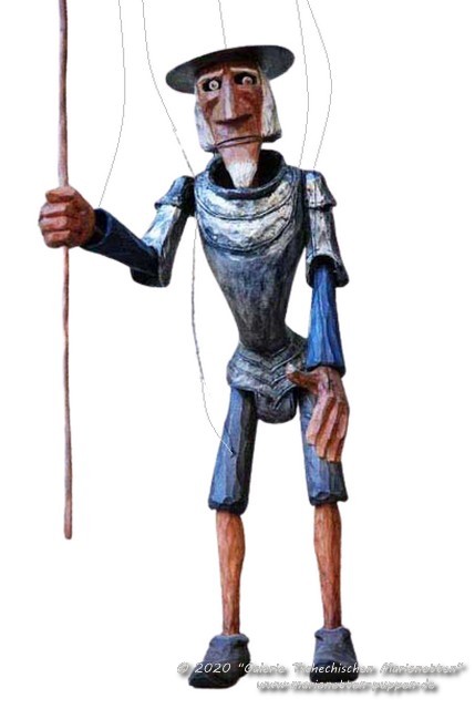 Don Quixote loutka marioneta 