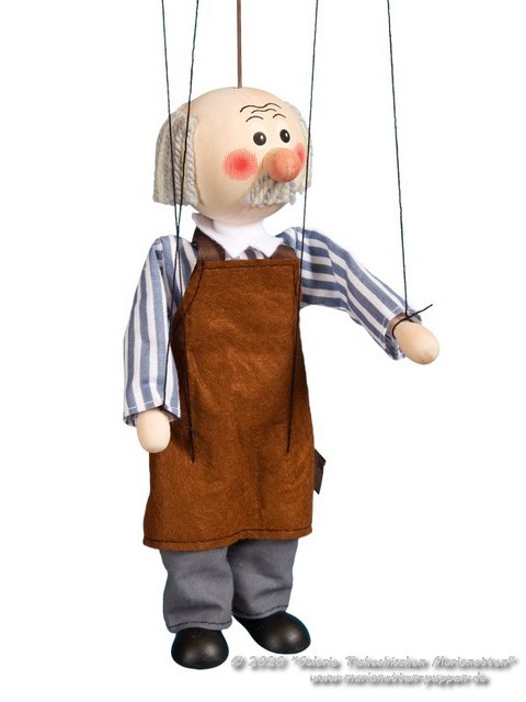 Geppetto dřevěná loutka        