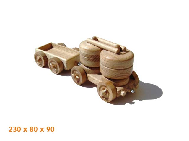 Nákladní vagóny dřevěná hračka                           
