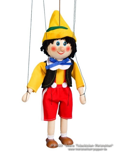 Pinokio dřevěná loutka                
