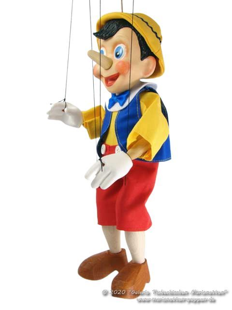 Pinokio originální loutka 