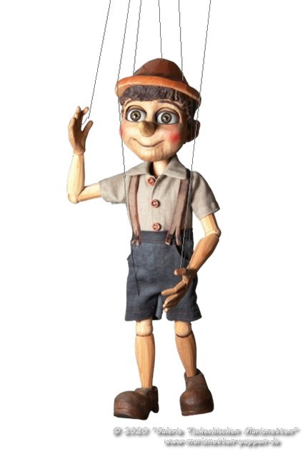 Pinocchio originální loutka