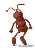 Mravenec loutka břichomluvece                           