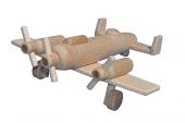 Bombardér dřevěná hračka      
