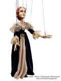 Dama Baroque loutka marioneta 