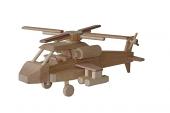 Helikoptéra dřevěná hračka                    