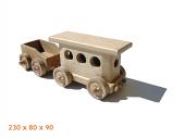 Osobní vagón dřevěná hračka                             