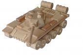 Tank ruský dřevěná hračka                                            