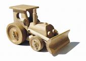 Traktor dřevěná hračka                                                    